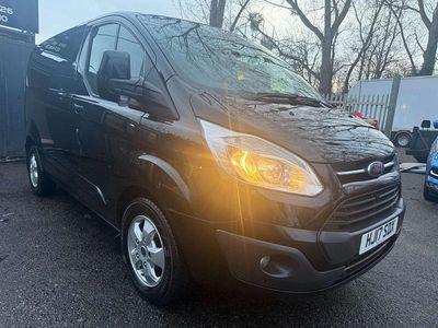 Black Used 2017 Ford Transit Custom Limited Van | £10,188 (Super price)