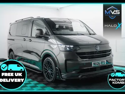 New VW T7 150 HP (110 kW) 2026 Grey Van