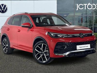 Used VW Tiguan R-line 272 HP (200 kW) 2025 Red SUV