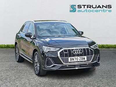 Black Used 2020 Audi Q3 S-Line SUV | £22,995 (Fair price)