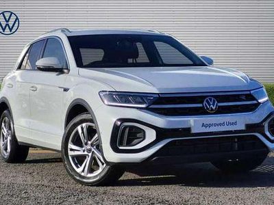 Used VW T-Roc R-line 150 HP (110 kW) 2023 White SUV