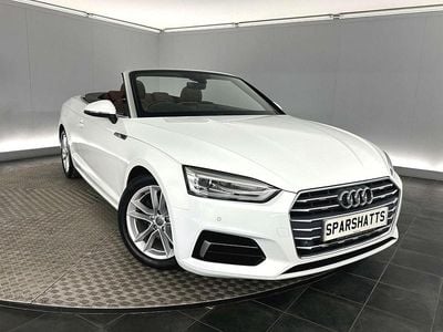 Used Audi A5 Cabriolet Sport 2018 White Cabriolet