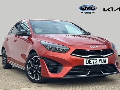 Orange Used 2023 Kia Ceed GT GT-Line Hatchback | £17,595 (Fair price)