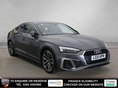 Used Audi A5 Sportback S-Line 163 HP (119 kW) 2021 Grey Hatchback