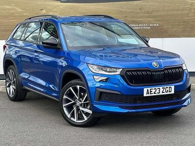 Second-hand Skoda Kodiaq SportLine 150 CP (110 kW) 2023 Albastru SUV