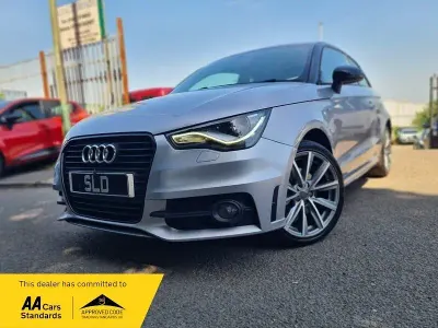 Used Audi A1 S-Line 122 HP (89 kW) 2014 Silver Hatchback