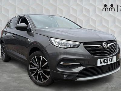Used Vauxhall Grandland X Elite 130 HP (95 kW) 2021 Grey SUV