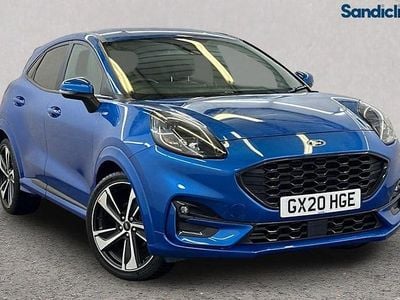 Used Ford Puma ST-Line X 125 HP (91 kW) 2023 Blue Hatchback
