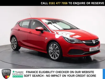 Used Vauxhall Astra SRi 150 HP (110 kW) 2019 Red Hatchback