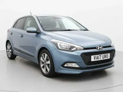 Used Hyundai i20 Premium 84 HP (61 kW) 2017 Blue Hatchback