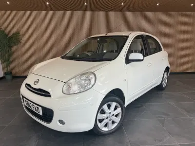 Used Nissan Micra Shiro 98 HP (72 kW) 2012 White Hatchback
