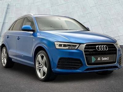 Used Audi Q3 S-line plus 180 HP (132 kW) 2016 Blue SUV