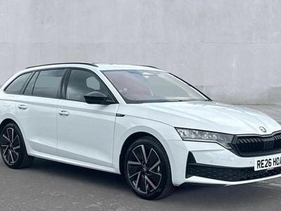 Nowe Skoda Octavia SportLine 150 KM (110 kW) 2026 Biały Kombi