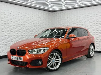 Used BMW 120 M Sport 2015 Orange Hatchback