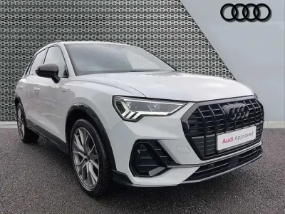 Used Audi Q3 Black Edition 150 HP (110 kW) 2025 White SUV