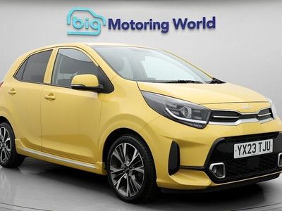 Used Kia Picanto GT-Line 67 HP (49 kW) 2023 Yellow Hatchback