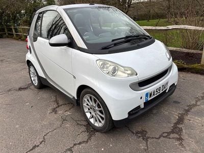 Used Smart ForTwo Cabrio Passion 2010 White Cabriolet