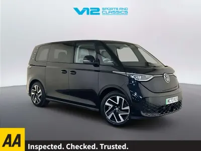 Begagnad VW ID. Buzz Pro 150 kW (204 HK) 2023 Svart Minibuss