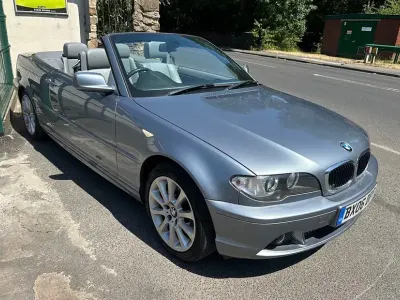 Used BMW 318 Cabriolet 2006 Blue Cabriolet