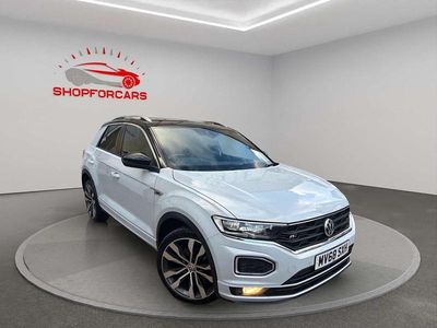 Silver Used 2018 VW T-Roc R-line SUV | £12,995 (Fair price)