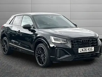 Used Audi Q2 Black Edition 150 HP (110 kW) 2026 Mythos black SUV