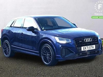 Used Audi Q2 Black Edition 150 HP (110 kW) 2021 Blue SUV