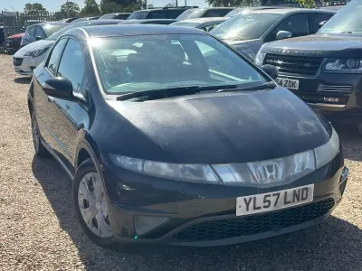 Used Honda Civic SE 2008 Black Hatchback