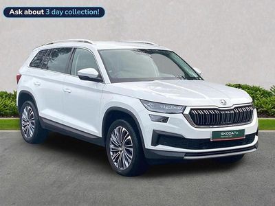 White Used 2023 Skoda Kodiaq SE L Executive SUV | £28,619 (Fair price)