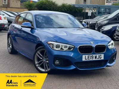 Usado BMW 118 M Sport 2019 Azul Citadino