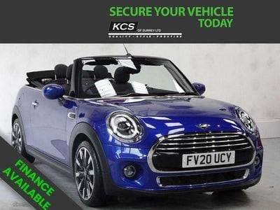 Used Mini Cooper Cabriolet Exclusive 136 HP (100 kW) 2020 Blue Cabriolet