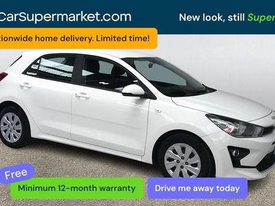 Used Kia Rio 84 HP (61 kW) 2022 White Hatchback