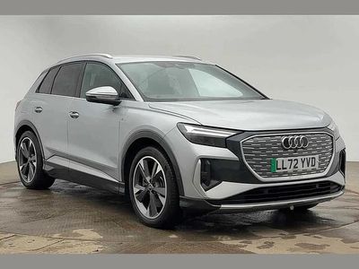 Used Audi Q4 e-tron S-Line 219 kW (299 HP) 2022 Silver SUV
