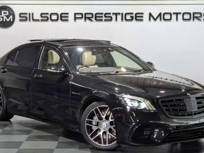 Käytetty Mercedes S63L AMG Executive 2018 Musta Sedan