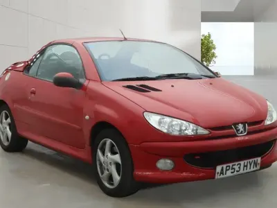Used Peugeot 206 S 2004 Red Cabriolet