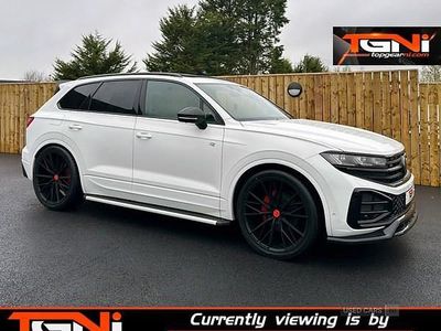 White Used 2023 VW Touareg Black Edition SUV | £49,949 (Expensive)