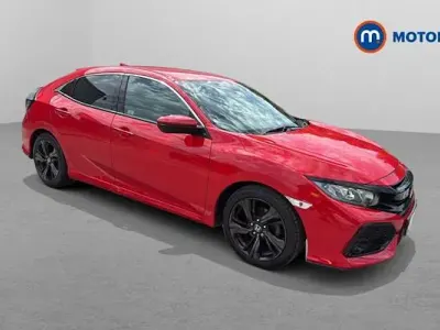 Used Honda Civic SR 129 HP (94 kW) 2017 Red Hatchback
