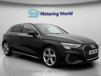 Used Audi A3 Sportback S-Line 2021 Black Hatchback
