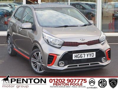 Silver Used 2017 Kia Picanto GT-Line S Hatchback | £9,190 (Fair price)