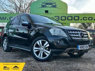 Black Used 2010 Mercedes ML350 SUV | £5,500 (Fair price)