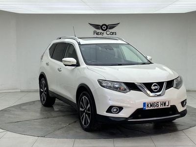 White Used 2016 Nissan X-Trail N-Vision SUV | £7,995 (Fair price)