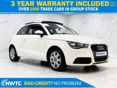 Used Audi A1 86 HP (63 kW) 2013 White Hatchback
