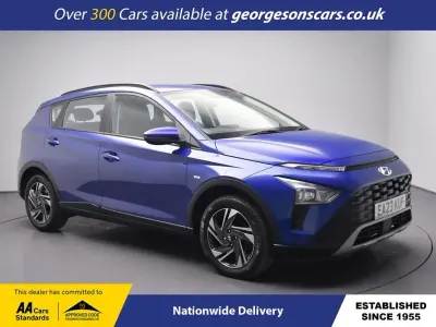 Używany Hyundai Bayon SE 100 KM (73 kW) 2023 Niebieski SUV