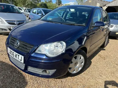 Used VW Polo S 80 HP (58 kW) 2006 Blue Hatchback