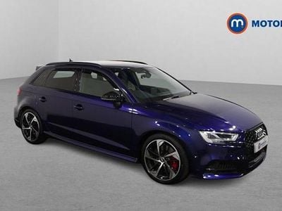Used Audi S3 Sportback Black Edition 300 HP (220 kW) 2019 Blue Hatchback