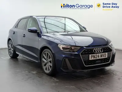 Used Audi A1 Sportback S-Line 2024 Blue Hatchback