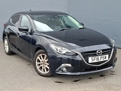 Used Mazda 3 120 HP (88 kW) 2016 Black Hatchback