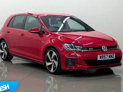 Used VW Golf VII GTI 230 HP (169 kW) 2017 Red Hatchback