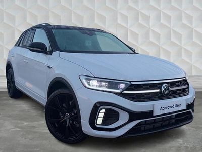 White Used 2025 VW T-Roc Black Edition SUV | £32,100