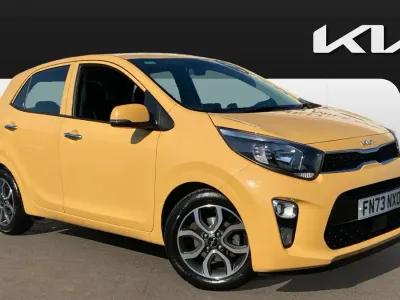 Used Kia Picanto 67 HP (49 kW) 2023 Yellow Hatchback