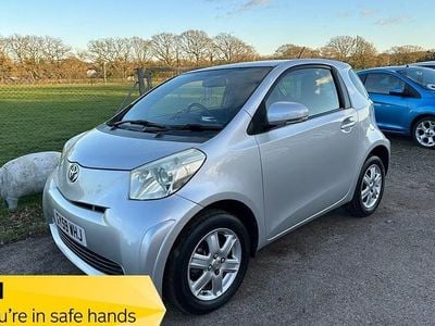 Silver Used 2010 Toyota iQ Hatchback | £2,695 (Fair price)